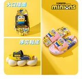 Genuine Minions children's slippers, indoor non-slip cartoon light soft soled slippers for boys and girls