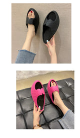 2022 Stovepipe Artifact Leg Slimming Toning Shoes Hips Shaping Fitness Stretching Weight Loss Thick  balance slippers