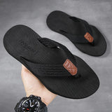 Jumpmore Shoes Men Flip Flops Fashion Mens Sandals Outdoor Soft Summer Slippers Size 39-45