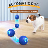 New Smart Dog Toy Ball Electronic Interactive Pet Toy Moving Ball USB Automatic Companion Toy Jumping Ball for Puppy Birthday Gi