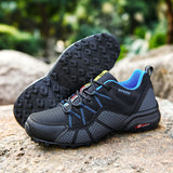 2024 New Men's Outdoor Mountaineering Shoes Cycling Shoes Outdoor Breathable Anti slip Off road Shoes