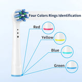 Toothbrush Replacement Heads Refill for Oral B Electric Toothbrush Pro1000 Pro 3000 Pro5000 Pro7000 Vitality Floss Action