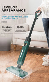 Steam Mop High Temperature Cleaner 10S Heating iIntelligent Temperature Control Floor Cleaners  Home Steamer Cleaning Machine