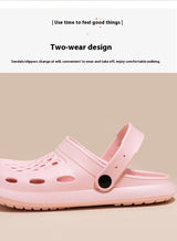 Fashion Sandals Waterproof Slippers Women men Shoes Summer Outdoor Slides Soft Sole Garden Shoes Indoor Nursing Clogs shoes