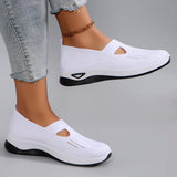 Spring new women's sports shoes, fashionable, breathable, lightweight, non-slip, wear-resistant, casual sports shoes, flat shoes