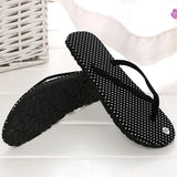 Summer New High-quality Beach Female Sandals Leopard Print Flip Flops Women Non-slip Casual Flat Slippers Polka-dot Slides Women