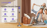 Laresar V7 500W 50KPA Suction Power Cordless Vacuum Cleaner  Handheld smart Home appliance Removable Battery Dust Cup