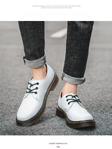 Casual Sneaker Leather Shoes Loafers Sports and Leisure Soft and Comfortable Fashion Round Toe Men's Casual Shoes Work Wear