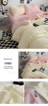 Bedding Comforter sets Duvet Cover bedsheets set with pillowcase Bedding Linens Set for Queen/King Bed edredones de cama