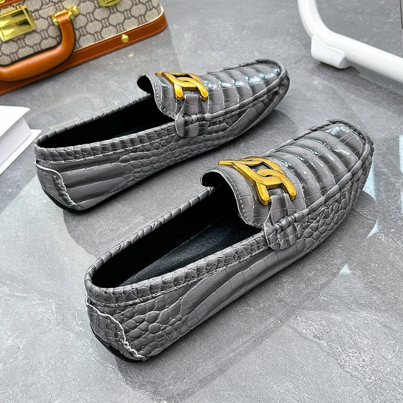 YRZL Loafers Shoes Men Loafers Shoes 2024 Summer Fashion Shoes Men High Quality PU Leather Man Classic Comfy Casual Men Loafers