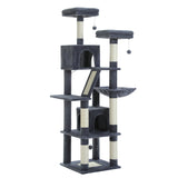 Domestic Delivery Big Cat Tree Tower Condo Furniture Scratch Post Cat Jumping Toy with Ladder for Kittens Pet House Play