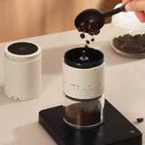 New 1500mAh Electric Coffee Grinder Externally Adjustable Type-C Charging Coffee Burr Grinder Bean Grinding Machine Coffee Maker