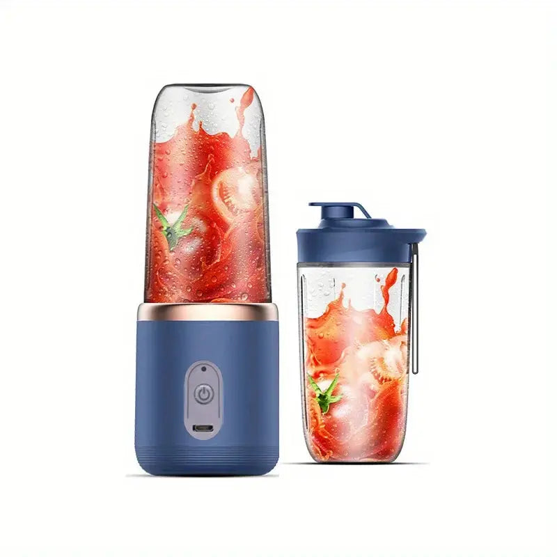 Portable Blender Bottle Electric 6 Blades Multifunction Juice Blender Fresh Juice Smoothie Blender Ice CrushCup Food Processor