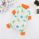 Pet Dog Clothes for Small Dogs Fashion Dog Jumpsuits Cute Print Puppy Pajamas Soft Cotton Pet Cat Jumpsuits Chihuahua Clothes