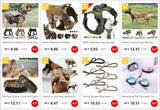 Tactical Bungee Dog Leash 2 Handle Quick Release Cat Dog Pet Leash Elastic Leads Rope Military Dog Training Leashes