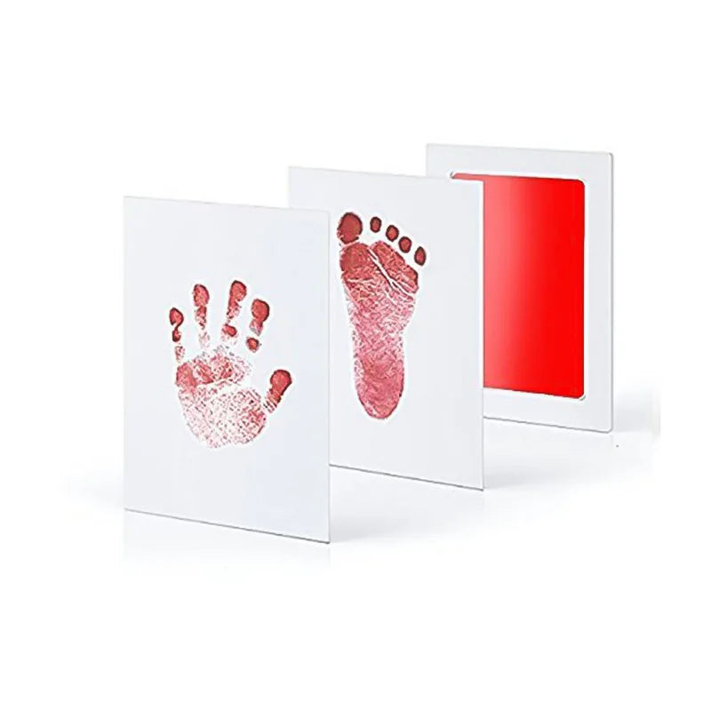 Newborn Baby Footprints Handprint Ink Pads Kits for DIY Photo Frame Accessories Newborn Baby Pet Cat Dog Paw Print Souvenir Gift