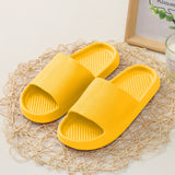 2024 Fashion Men Women Slippers Homewear Anti Slip Wear Resistant EVA Thick Sole Comfortable Indoor Slippers Bathroom Flip Flops