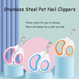 Professional Pet Nail Clipper Pet Nail Clipper Claw Hole Design Grooming Scissors for Small Dogs Cats Scissors Dog Accessories