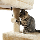 Multi-Level Cat Tree Tower with Condo Scratching Post for Cat Furniture House Cat Scratcher Cat Supplies Cat Toy