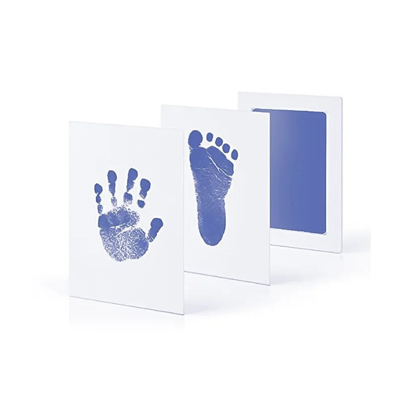 Newborn Baby Footprints Handprint Ink Pads Kits for DIY Photo Frame Accessories Newborn Baby Pet Cat Dog Paw Print Souvenir Gift