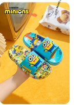 Genuine Minions children's slippers, indoor non-slip cartoon light soft soled slippers for boys and girls