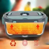 1.5 L 60W Electric Lunch Box Food Warmer Portable Food Heater for Car Or Home - Leak Proof, Lunch Heating Microwave for Truckers