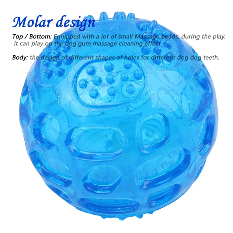 New Pet Toy TPR Material Footprints Ball Safety And Environmental Cleaning Teeth Outdoor Training High Quality Supplies