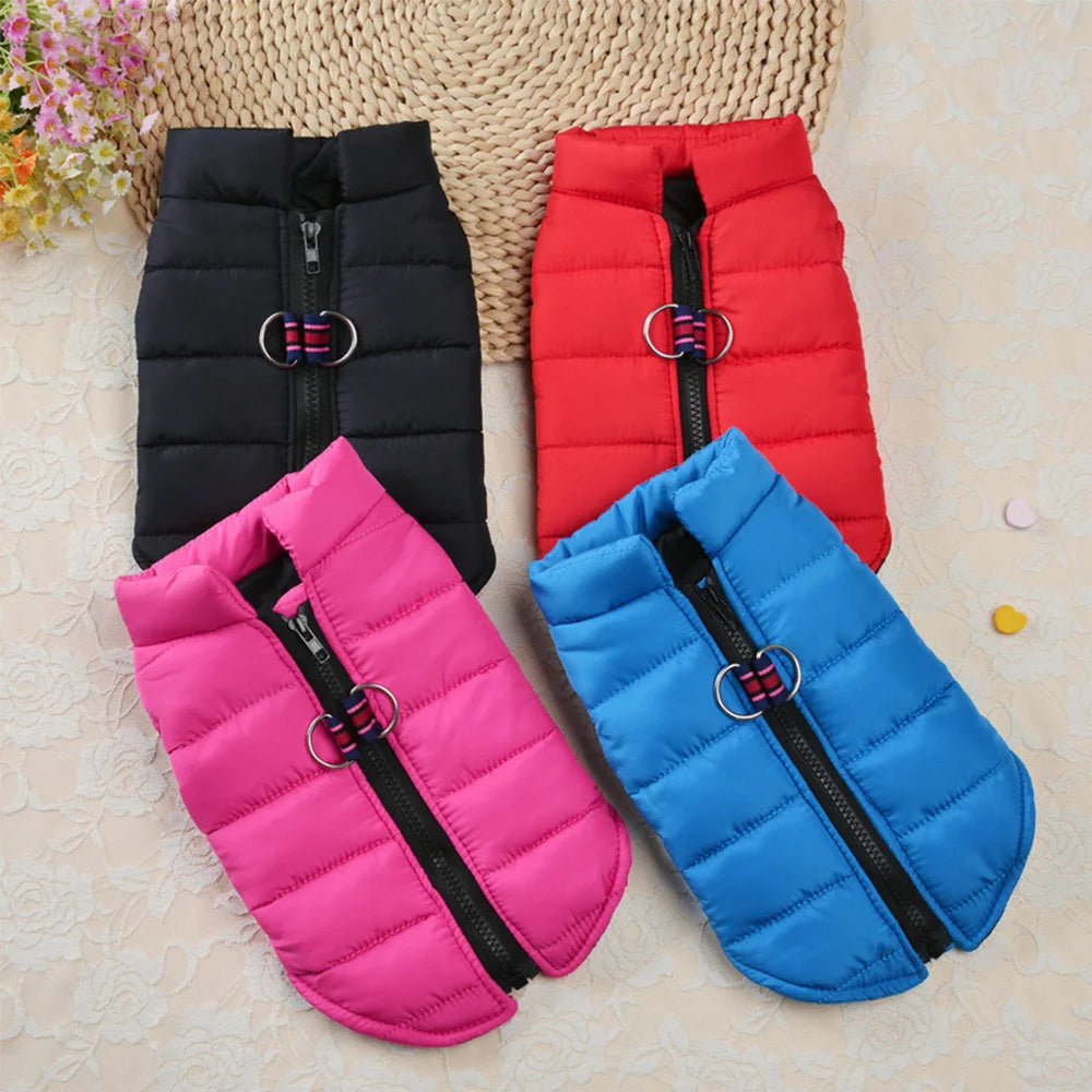 Dog Clothes Winter Warm Dog Coat Vest Soft Pet Puppy Clothing Outfit for Small Medium Dogs Chihuahua Yorkshire Pug Costumes