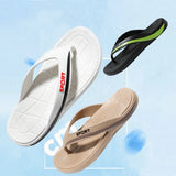 Flip flops for men, summer trend, fashion, and outerwear flip flops for outdoor leisure, anti slip beach sandals