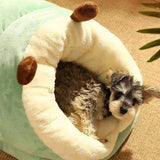 Soft Dog Bed Sofa Warm Plush Pet Kennel for Small Medium Dogs Cats Teddy Sleeping Nest Cozy Puppy Cave House Dog Accessories