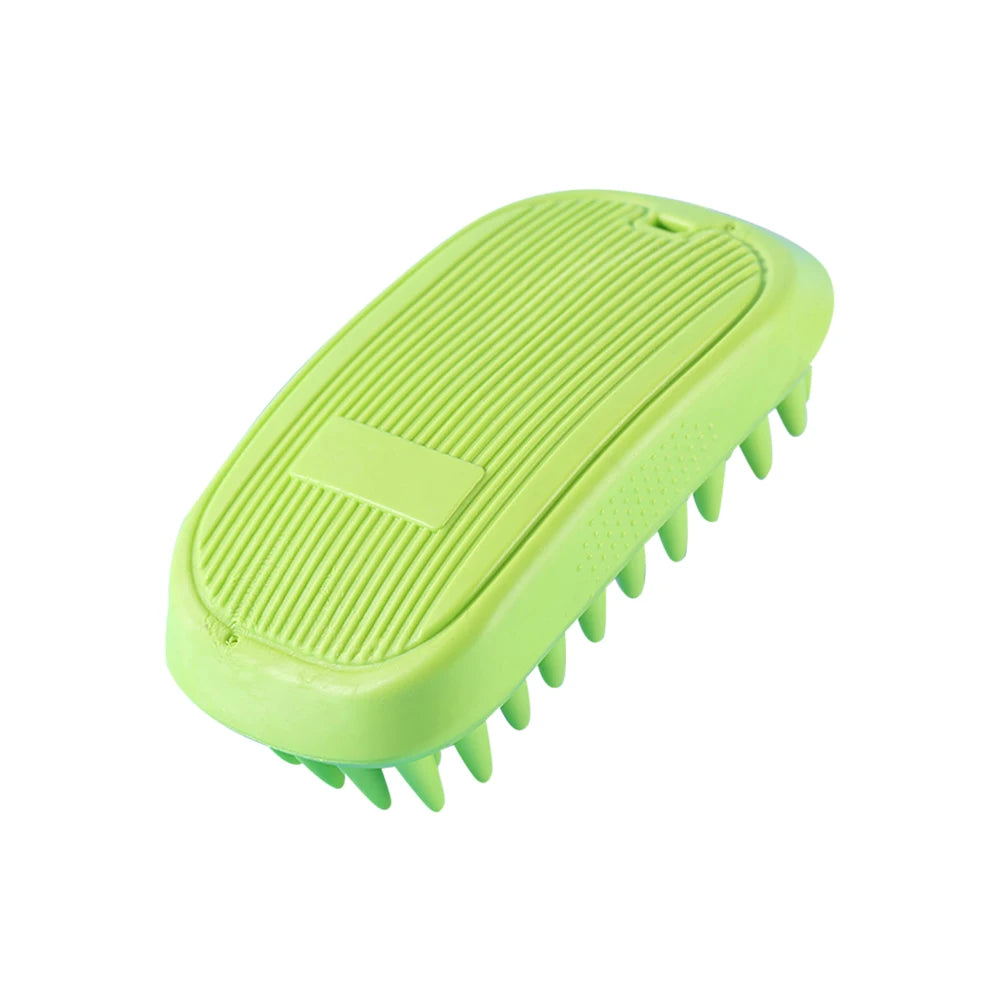 Pet Products For Dog Cat Massage Brush Combs Cleaner Puppy Hair Removal Slicker Brushes Wash Tools Soft Gentle Silicone Bristles