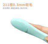 Soft Pet Finger Brush for Dog and Cat, Toothbrush for Tear Stains, Eye Care, Cleaning Grooming Tools