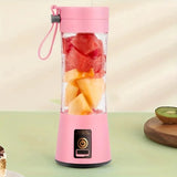 Portable Fruit Juice Blenders Summer Personal Electric Mini Bottle Home USB 6 Blades Juicer Cup Machine For Kitchen