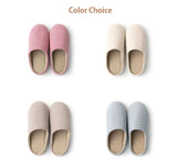 Slient Slippers For Women Men Flats Soft Non-slip Fluffy Shoes Comfortable Slides Couple Indoor House Slippers