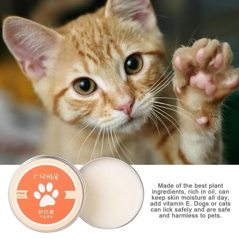 Dog Paw Cream Nose Cream All Season Pet Paw Protection Cream Moisturizing and Nourishing Cream Pet Cracked Paws Cream