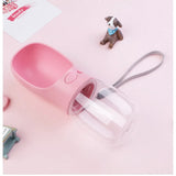 350ml/550ml Portable Dog Water Bottle Bowl Outdoor Walking Puppy Pet Travel Water Bottle Cat Drinking Bowl Dogs Supplies