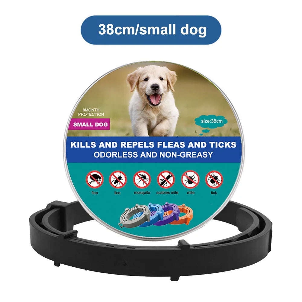 New Pet Dog Cat Collars Veterinary Anti Flea and Tick Collar for Cats Dogs Anti-parasitic Necklace for Large Small Dogs Products