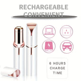 Portable Lipstick Shaped Electric Hair Remover For Women Painless And Effective Facial Hair Removal Home Razor Shaver Tool