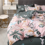 Luxury Bedding Sets 2/3 Pcs Nordic Butterfly Pattern Northern Europe Duvet Cover Set 220x240 200x200 for Adult King Queen Twin