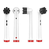 4PCS Dupont Bristle Electric Toothbrush Heads Whiten Teeth/Daily Clean/Precison Cleaning/Soft Care Teeth Function For Oral B