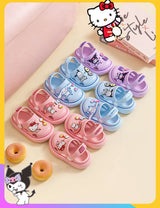 Sanrio Children's Slippers Boys and Girls Cute Soft Soled Non-slip Indoor Home Slippers Baby Garden Shoes