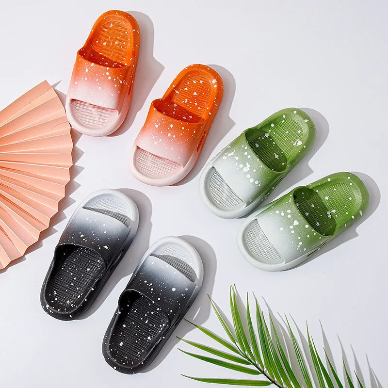 Summer Children Shoes Anti-slip Slippers Boys Girl Waterproof Wearable Slippers Indoor Shower Slippers Kid Beach Leisure Sandals