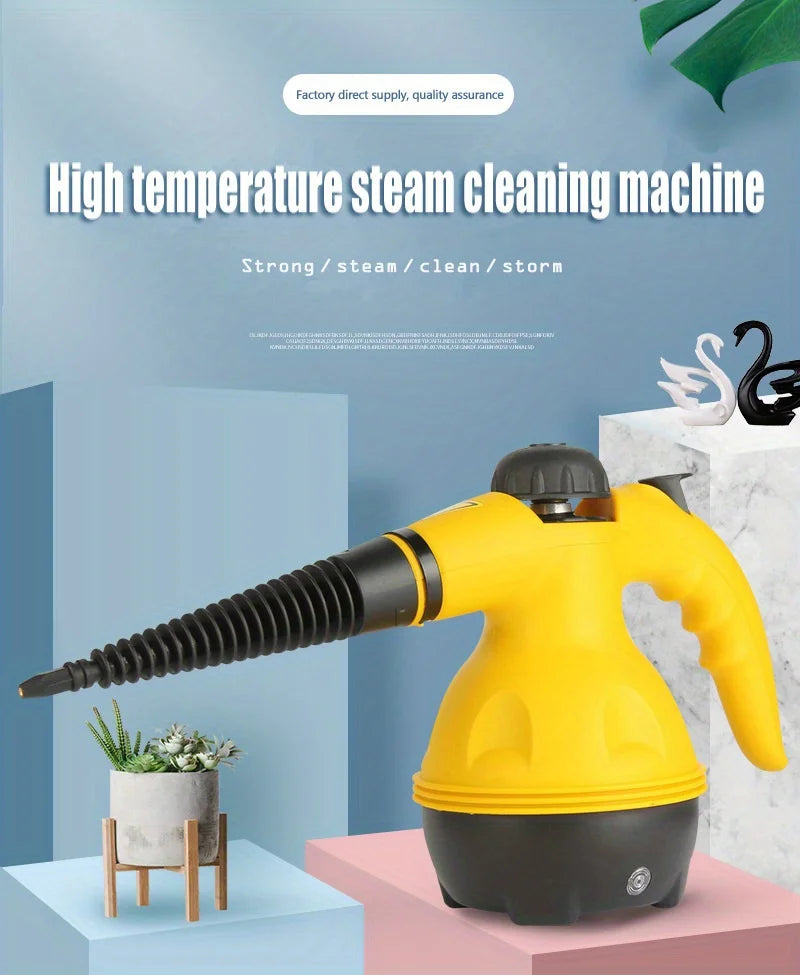 Hand-held High Temperature Steam Cleaner for Kitchen Range Hood Cleaning Home Bathroom, Car Cleaning Tools