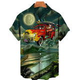 Summer Shirt Hawaiian Shirts For Men Beach Vacation Short Sleeve Tops Casual Men's Blouse Fashion Camisas De Hombre Clothing XL