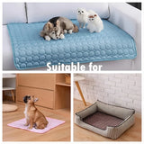 Pet Cold Bed Dog Cooling Mat Summer Extra Large For Small Big Dogs Pet Accessories Cat Durable Blanket Sofa Cat Ice Pad