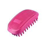 Pet Products For Dog Cat Massage Brush Combs Cleaner Puppy Hair Removal Slicker Brushes Wash Tools Soft Gentle Silicone Bristles