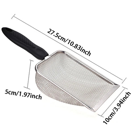 Cat Litter Scooper Small Holes Shovel Sand Hanging Hole Pet Cat Litter Tray Beach Shovel Cat Litter Shovel Cat Cleaning Supplies