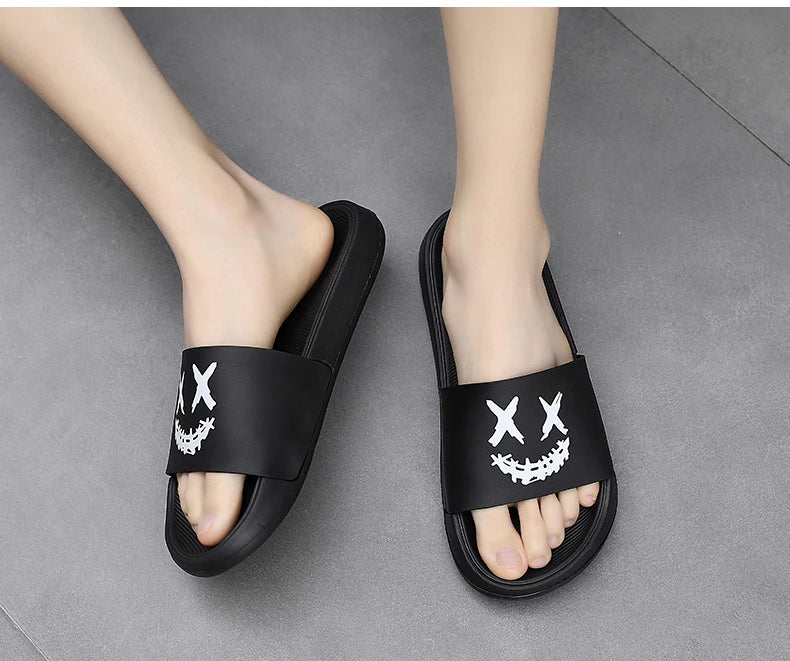 High Quality Imp Hot Sale Summer New 2023 Men's Fashion Slippers Lightweight and Comfortable Youth Going Out Trend Slippers