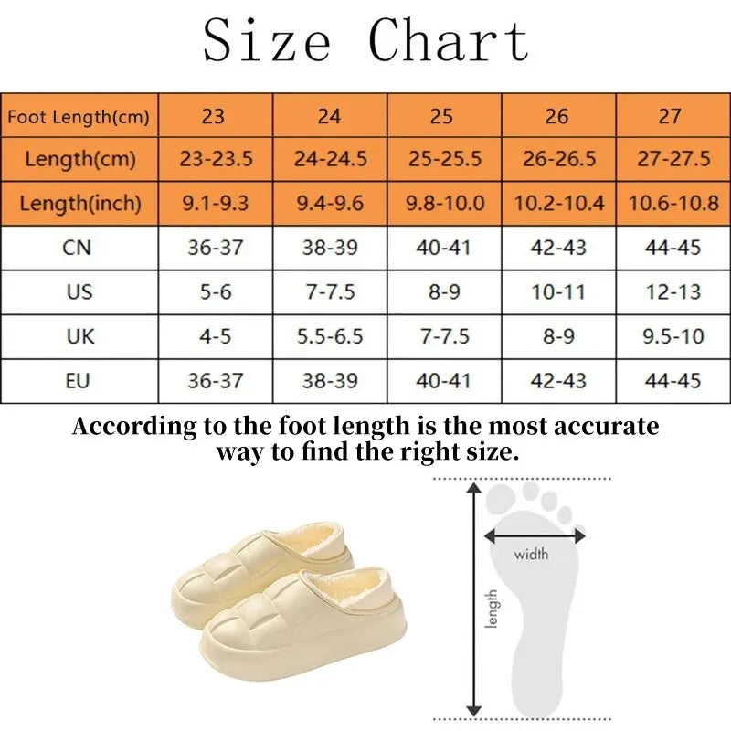 Winter Home Cotton Shoes Women's Thickened, Anti Slip, Waterproof, Snow Proof, Warm External Wear Cotton Slippers For MenMTX2244