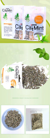 Catnip 5g/Pack Cat Mint Powder Natural Pet Kitten Mouth Cleaning Flavor Treats